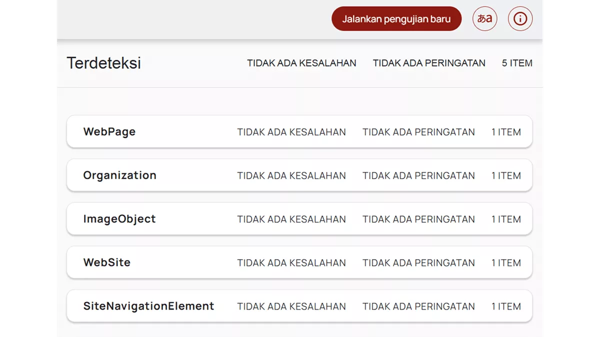 data terstuktur schema org