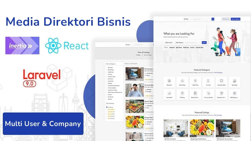 Script Web Listing Bisnis dan Destinasi Wisata