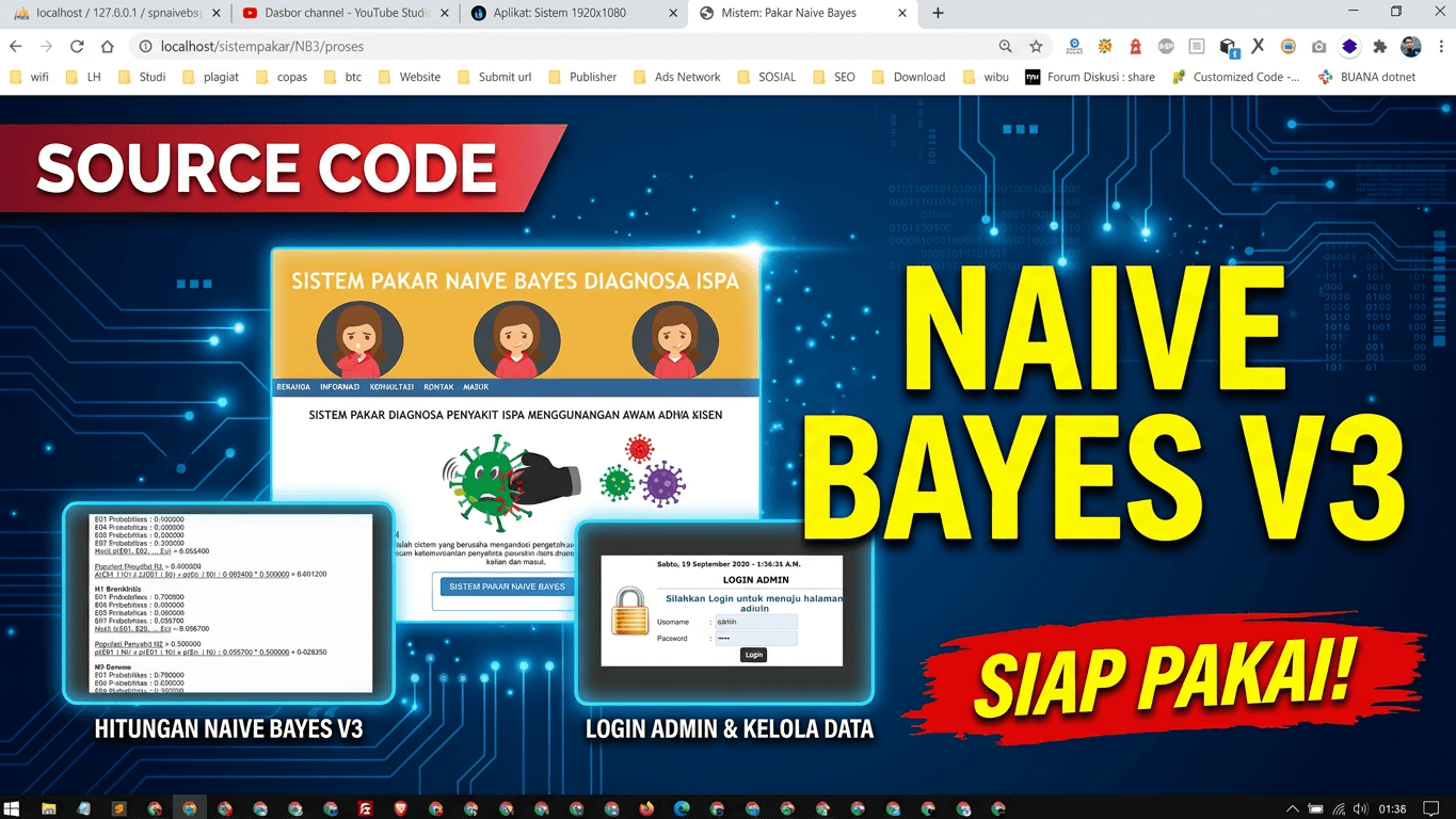 Web Sistem Pakar Naive Bayes v3