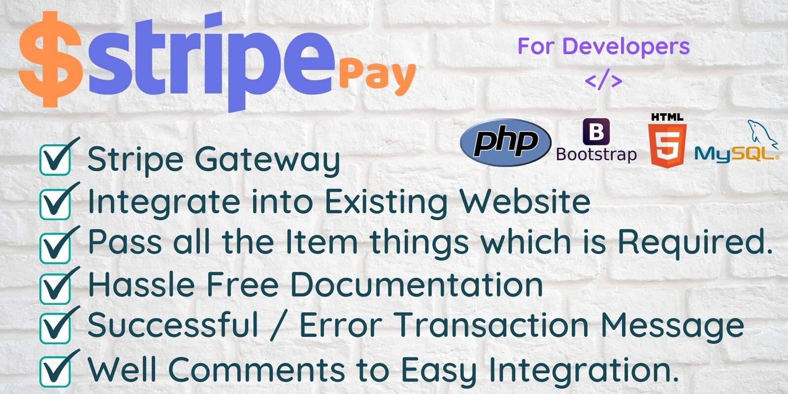 Script PHP Stripe Pay untuk PHP Developer