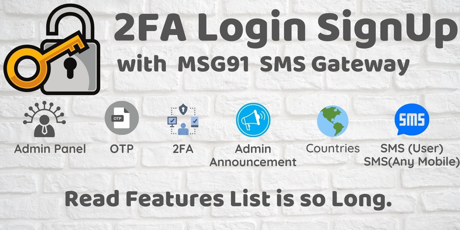 Script PHP Register & Login 2FA via SMS MSG91