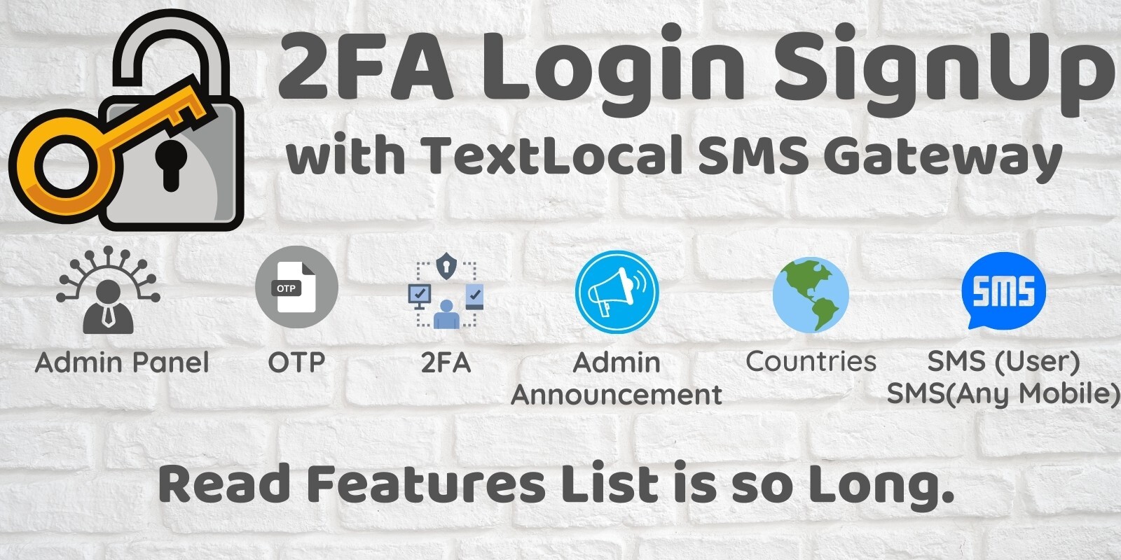Script PHP Register & Login 2FA via SMS TextLocal