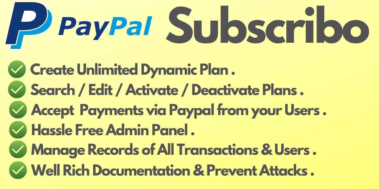 Web Tool Pembayaran via Paypal (Subscribo)