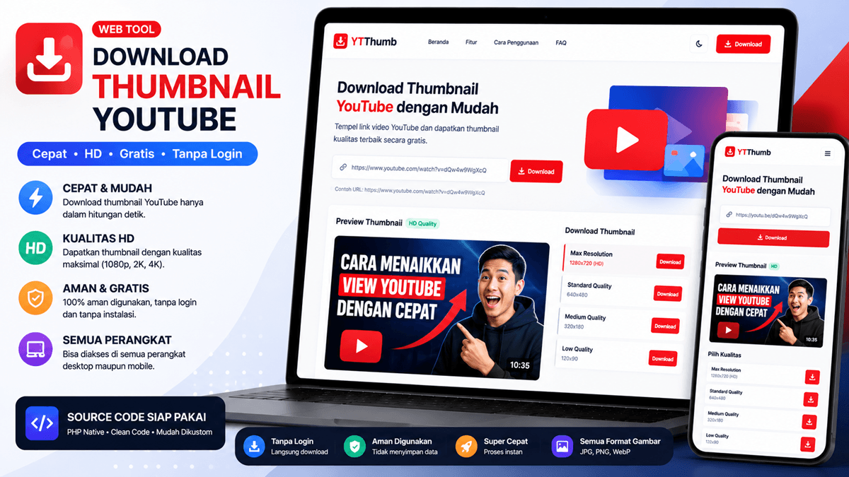 Web Tool Download Thumbnail Youtube