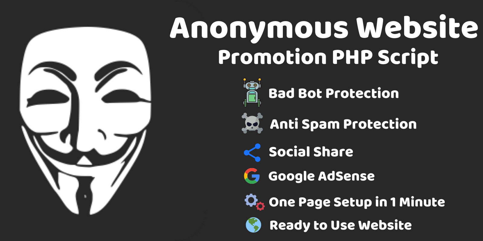 Web Media Promosi Situs Website Anonim