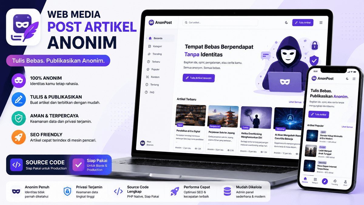 Web Media Post Artikel Anonim