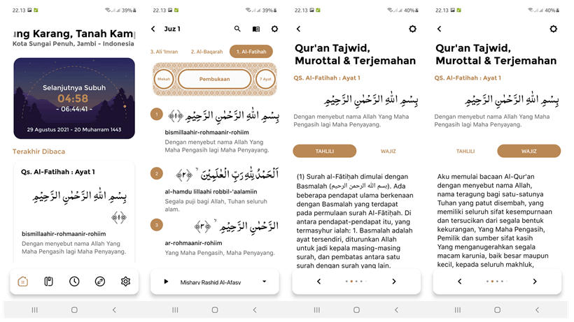 Aplikasi Al-Qur'an Lengkap Tafsir & Terjemahan