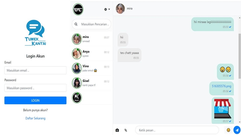 Source Code Aplikasi Sosial Media