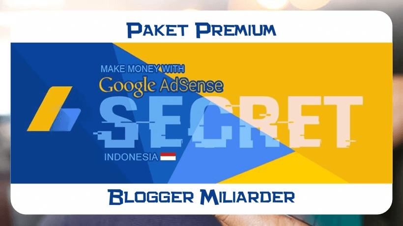 Paket Premium Blogger Miliarder All in One
