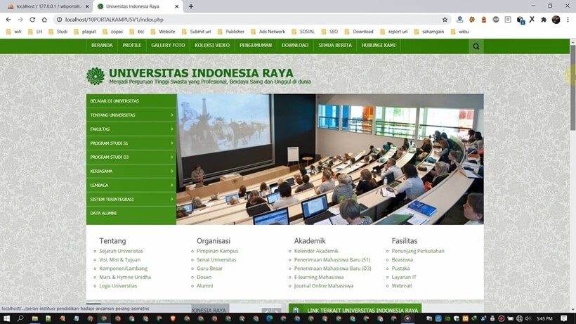Website Portal Informasi Akademik Kampus